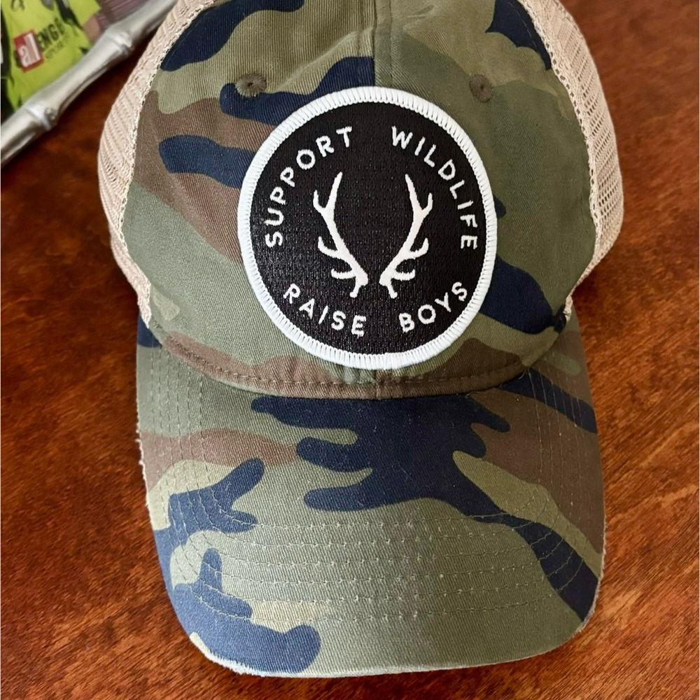 Judith March Camouflage Trucker Hat